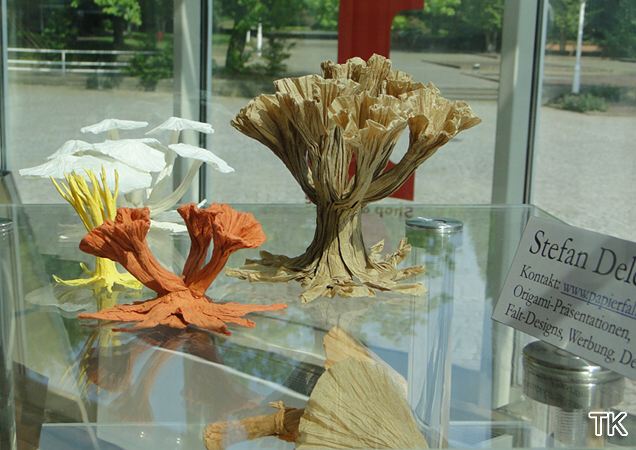 Origami-Pilze